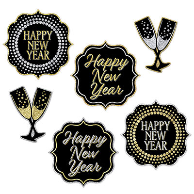 New Year Cutouts